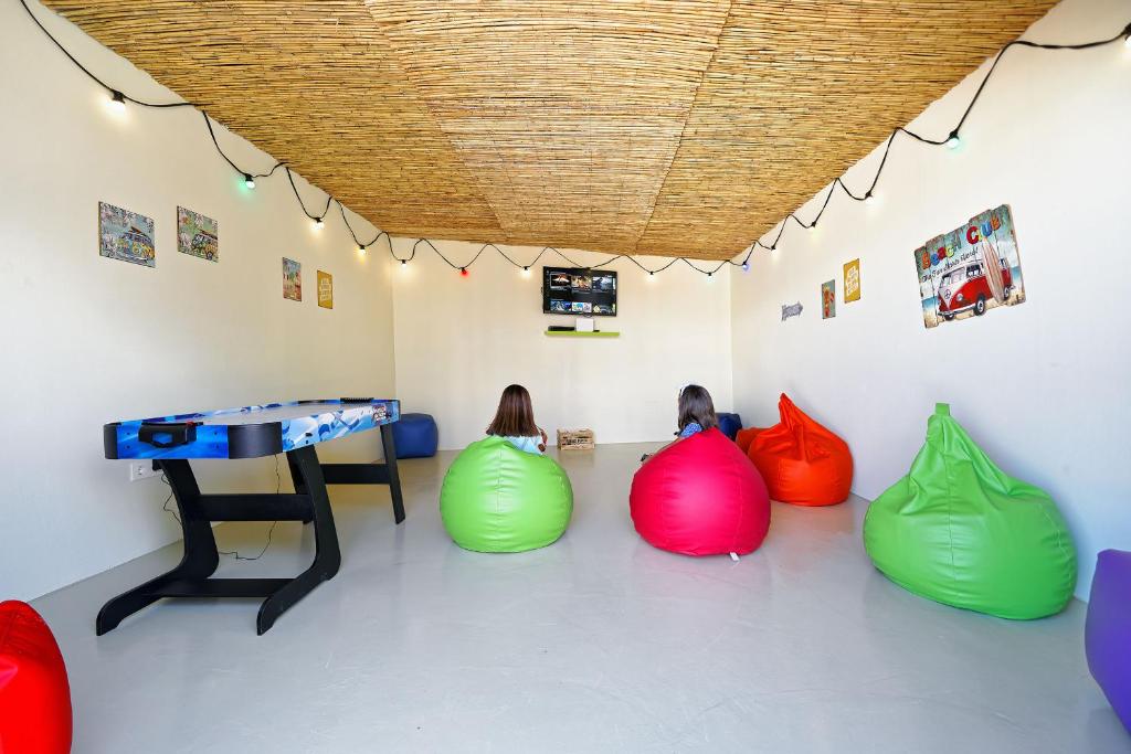 Posezení v ubytování Aequora Lanzarote Suites