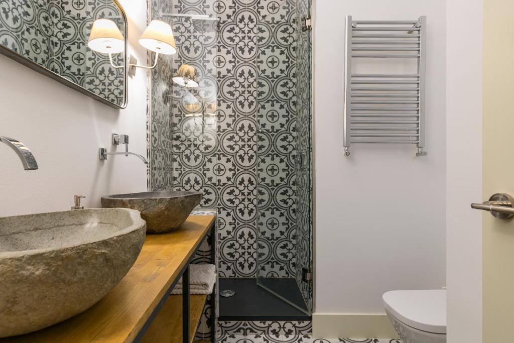 Koupelna v ubytování HOMEABOUT DIEGO DE LEÓN Apartment I