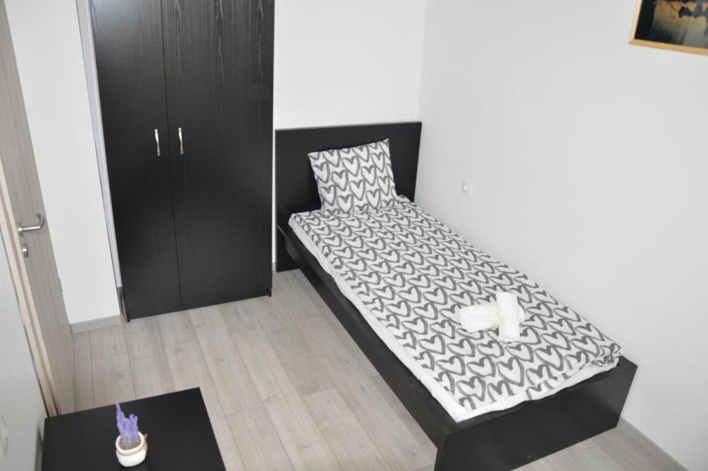 Postel nebo postele na pokoji v ubytování Apartman-Tata