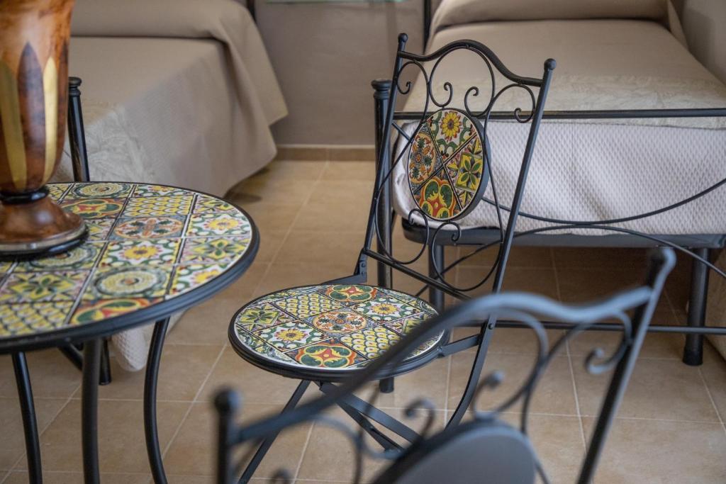 Posezení v ubytování B&B Palazzo Loreto