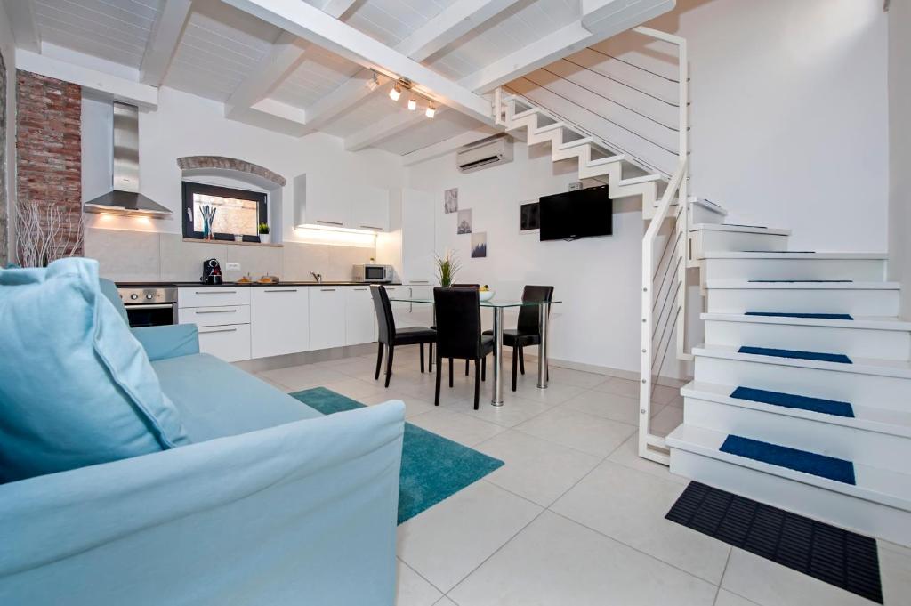 Kuchyň nebo kuchyňský kout v ubytování Marcus home