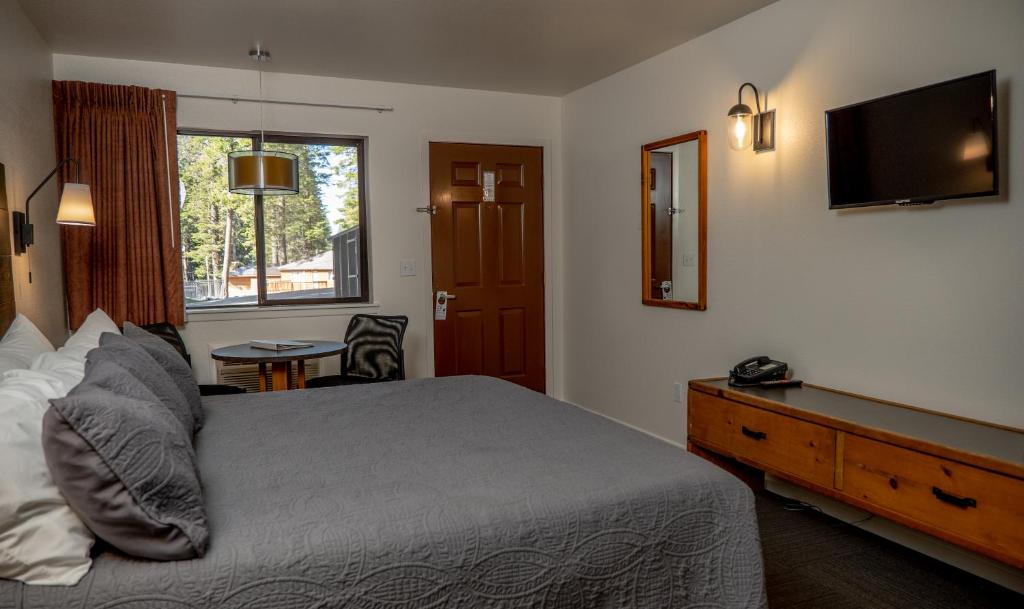 Postel nebo postele na pokoji v ubytování Eagle Cap Chalets