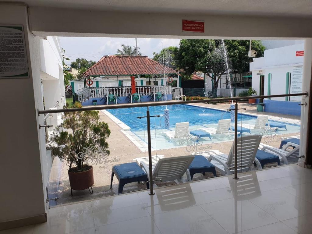 Bazén v ubytování Hotel Maratea Melgar nebo v jeho okolí