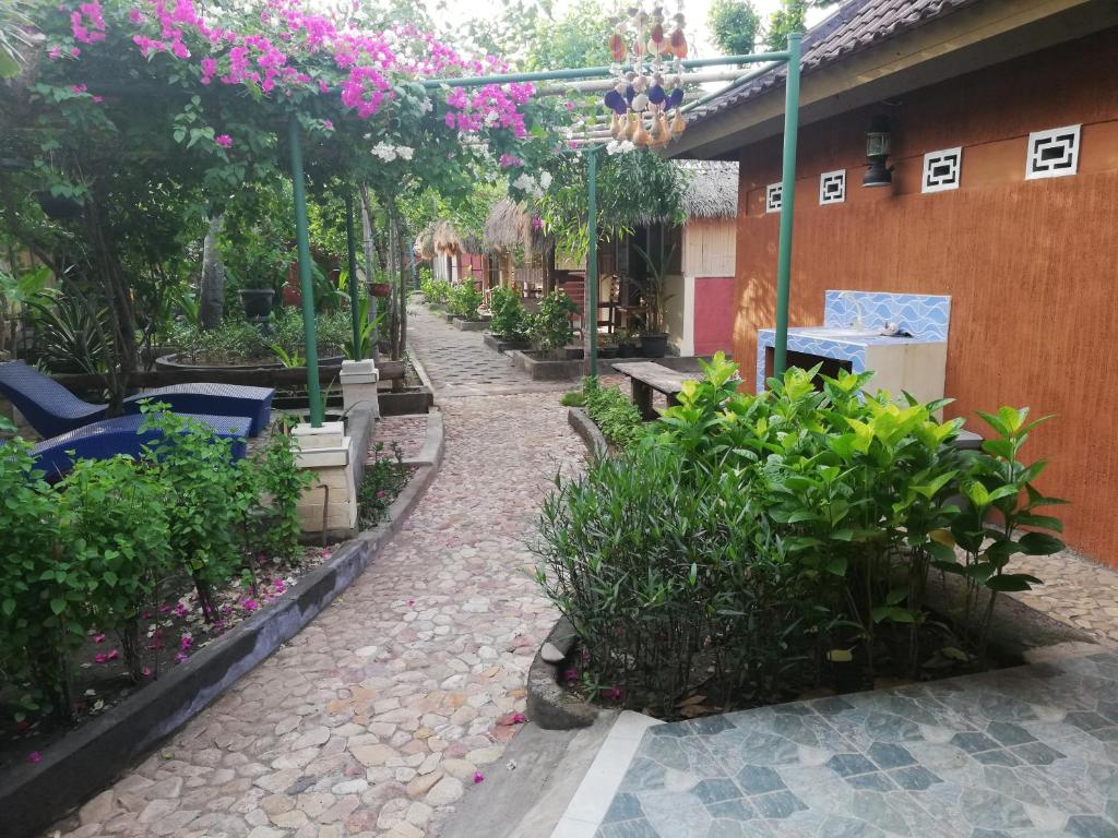 Zahrada ubytování Lombok Sunset Hideaway