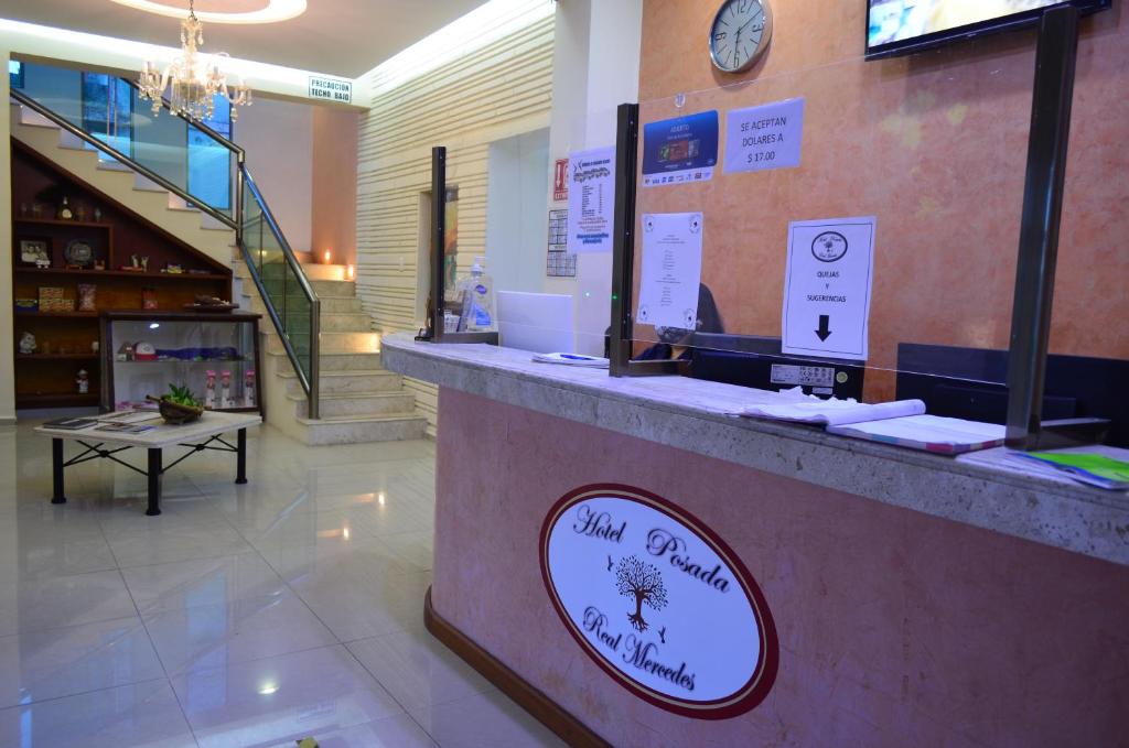 Vstupní hala nebo recepce v ubytování Hotel Real Mercedes