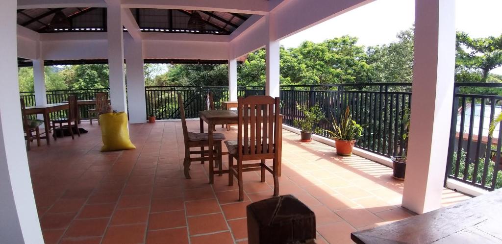 Balkón nebo terasa v ubytování Khmer House Guesthouse