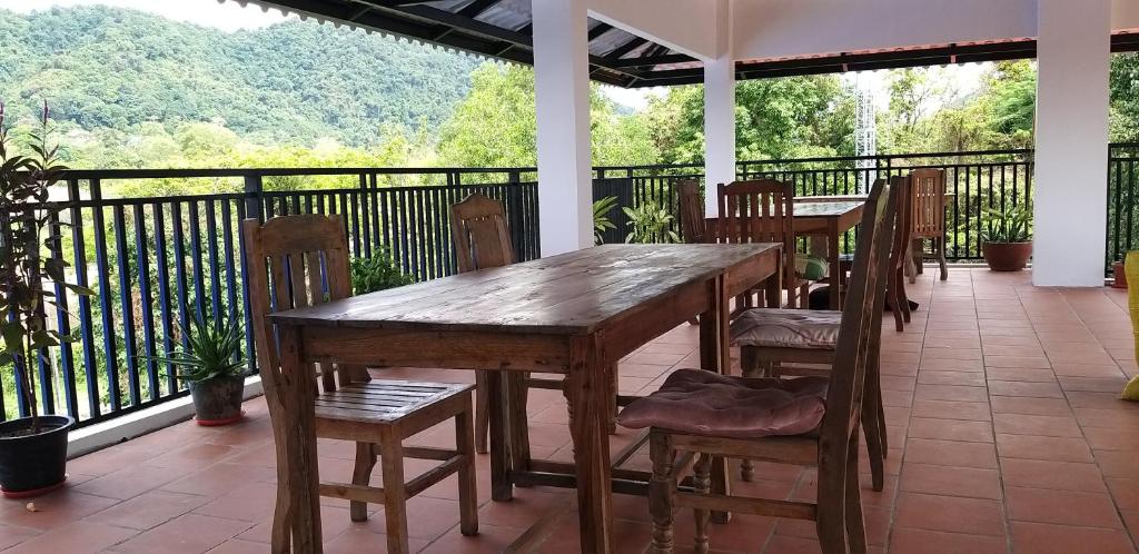 Balkón nebo terasa v ubytování Khmer House Guesthouse