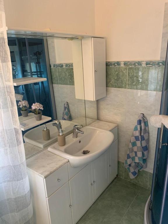 Koupelna v ubytování B&B Rialto