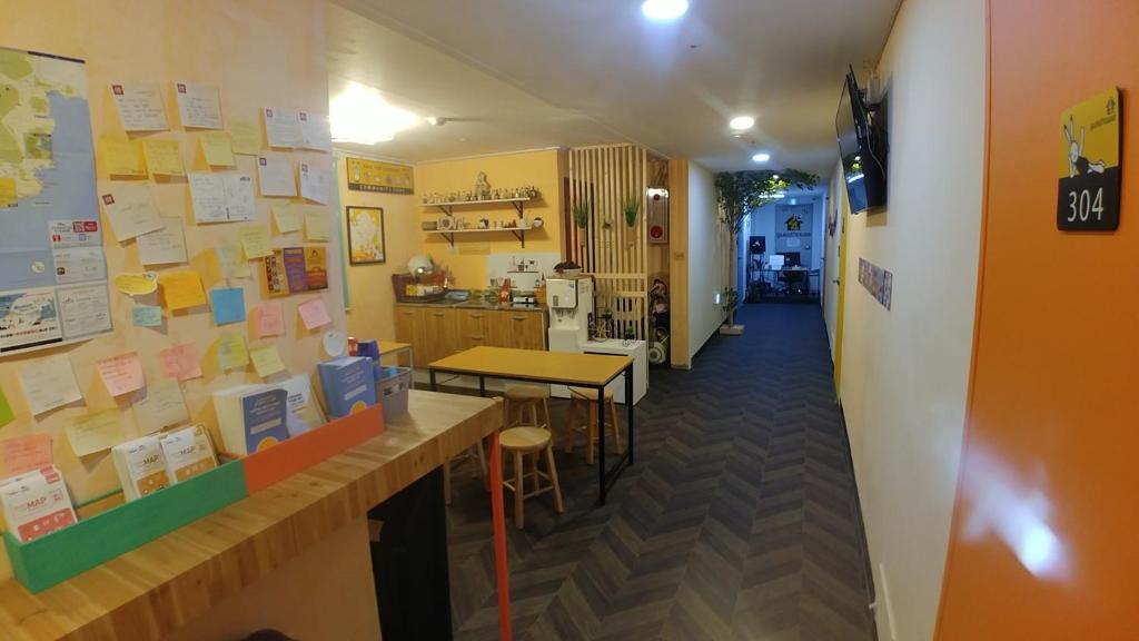 Kuchyň nebo kuchyňský kout v ubytování 24Guesthouse Seomyeon