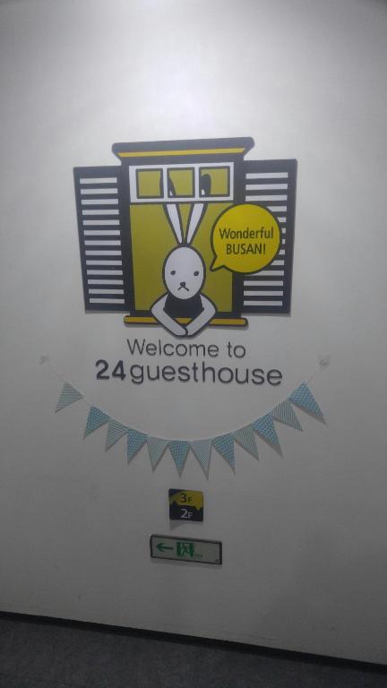 Certifikát, hodnocení, plakát nebo jiný dokument vystavený v ubytování 24Guesthouse Seomyeon