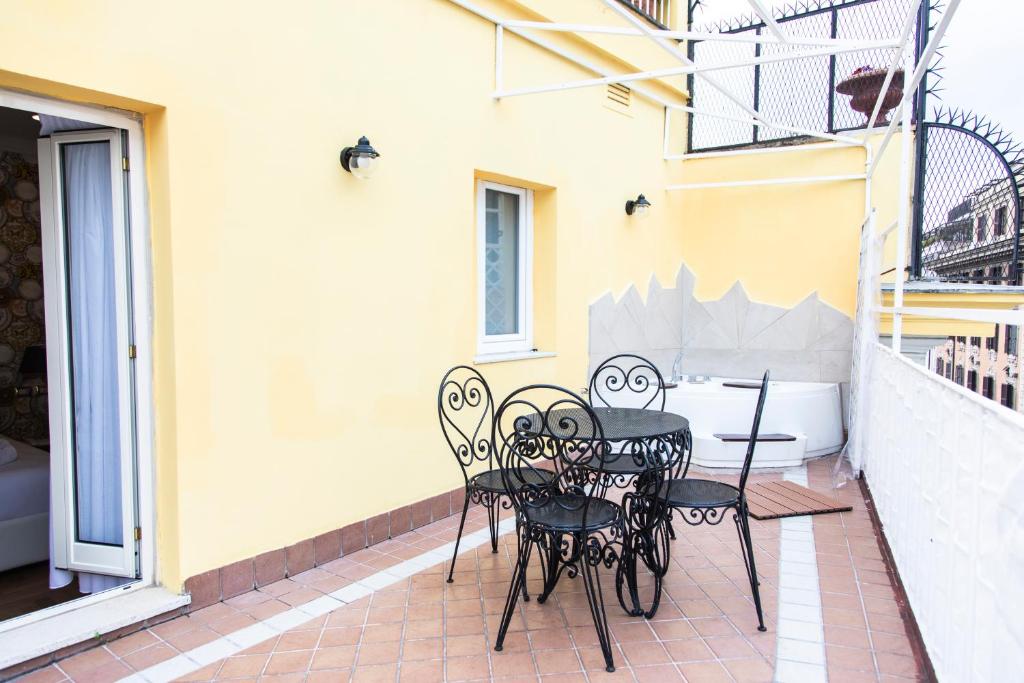 Balkón nebo terasa v ubytování Hotel Cinquantatre