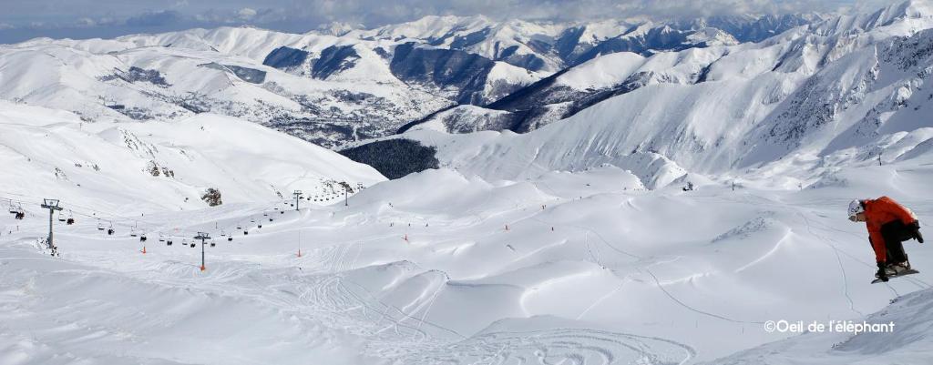 Les Gourgs Blancs - 80m des pistes - 6 personnes v zimě
