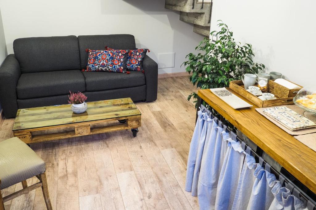 Posezení v ubytování Locanda Vecchio Cipresso