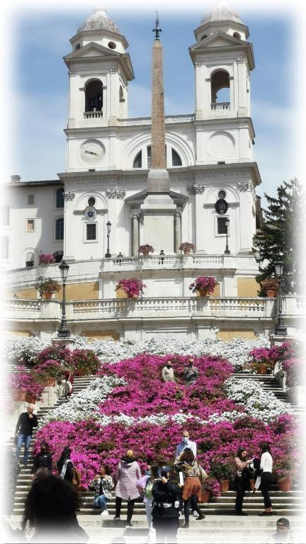 Ogród w obiekcie Casa Tiffany Piazza di Spagna