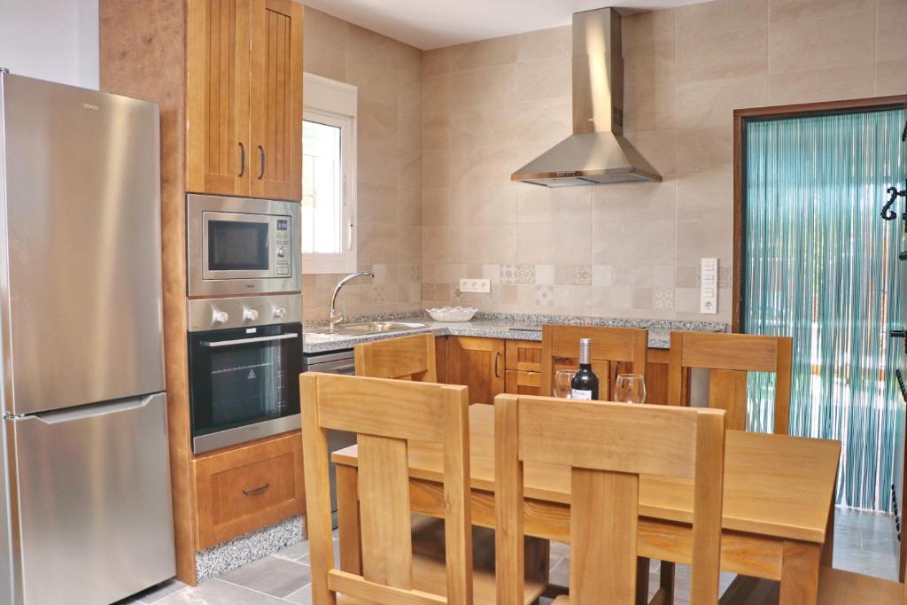 Kuchyň nebo kuchyňský kout v ubytování Chalet Brenes Sol