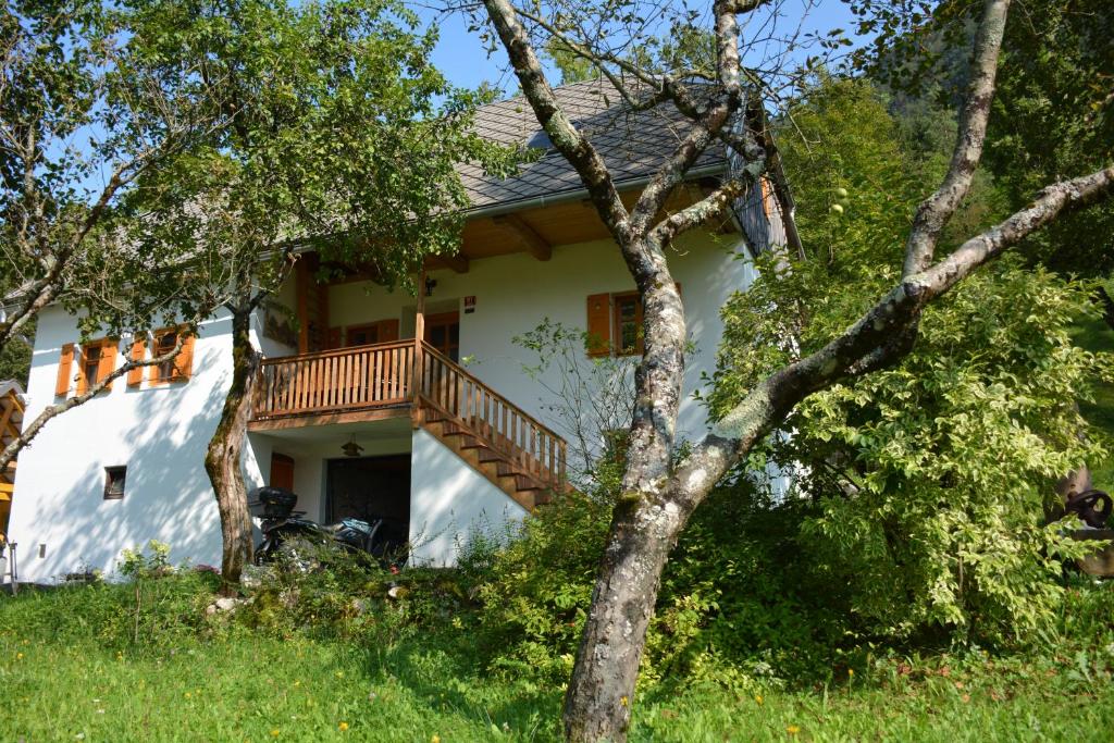 Zahrada ubytování Rustic Apartment PETRA