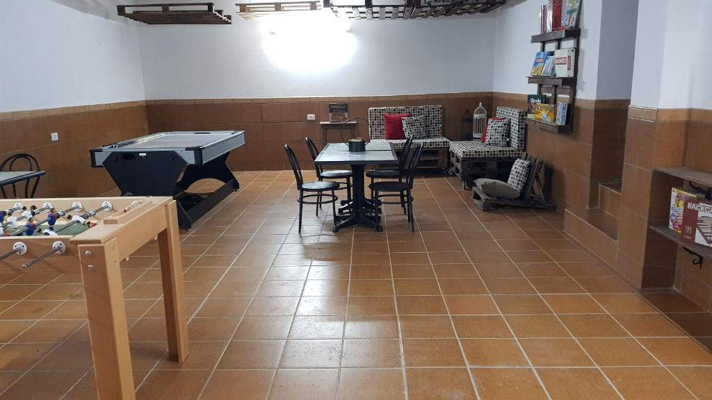 Posezení v ubytování Casitas Gutiérrez