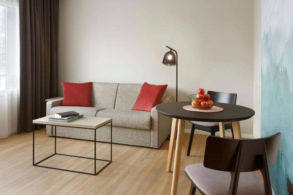 Posezení v ubytování Citadines Eurometropole Strasbourg