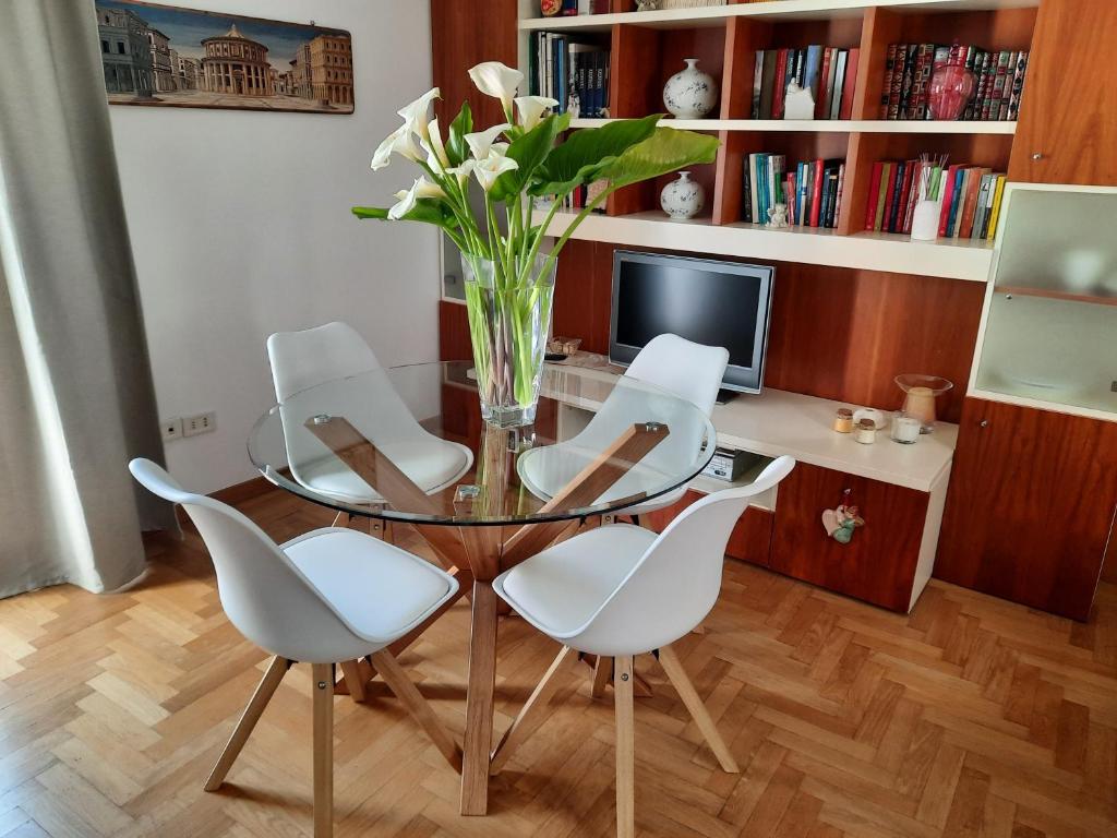 Knihovna v bed and breakfast