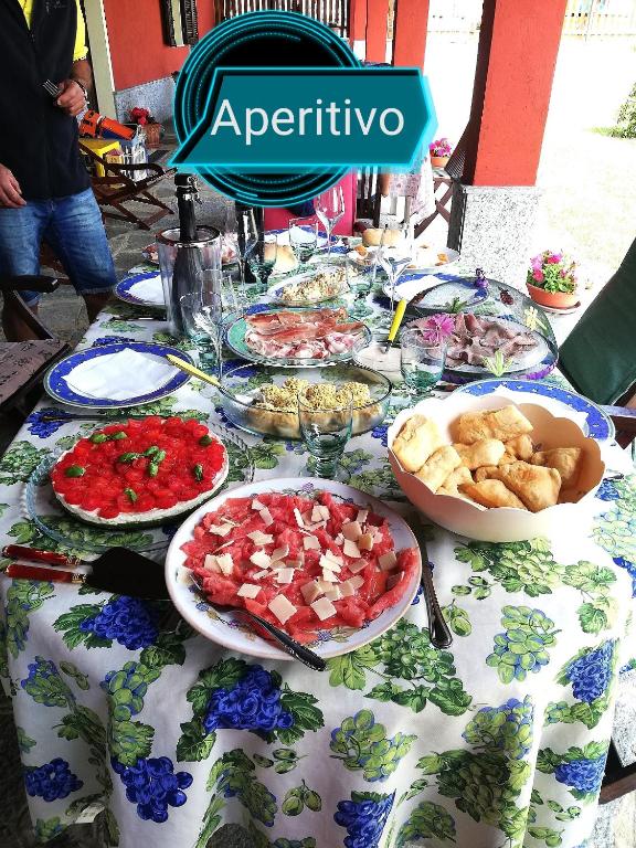 Cibo presso il bed & breakfast o nelle vicinanze