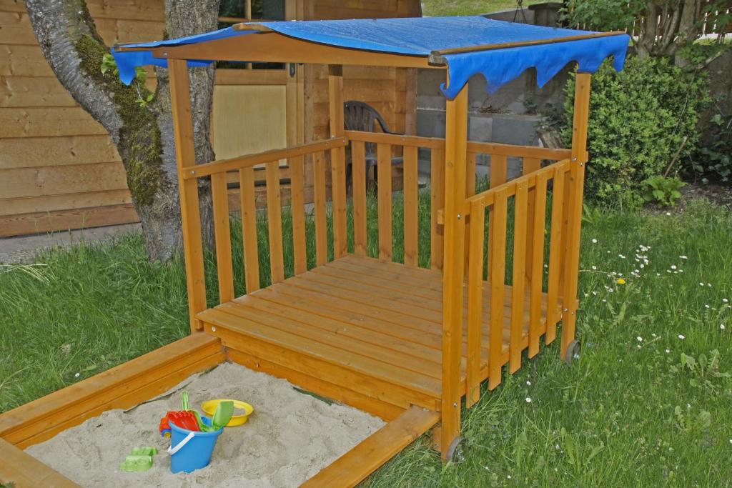 Zahrada ubytování Haus Alpenfriede