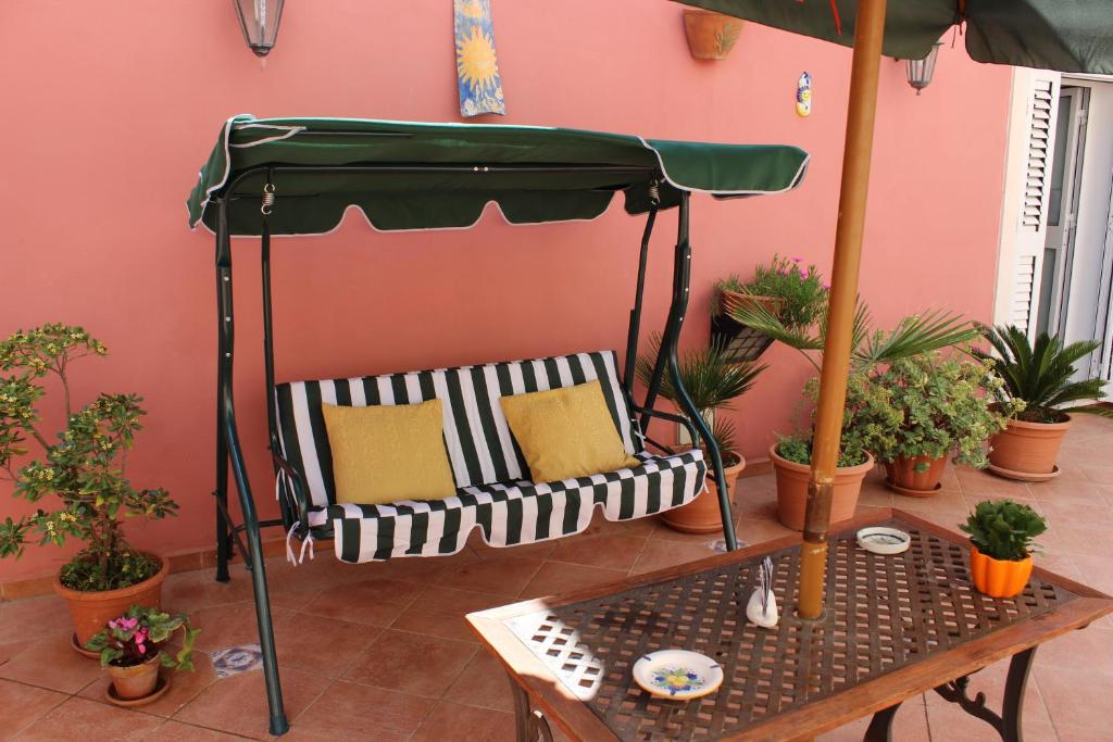 Patio nebo venkovní prostory v ubytování L'Isola Di Ortigia
