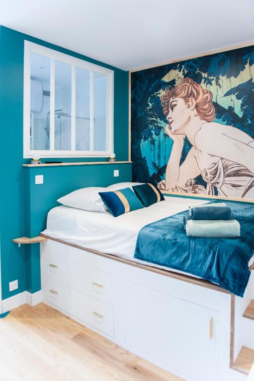 Photo de la galerie de l'établissement BLUE COCOON : hypercentre, plages, WIFI, à Biarritz