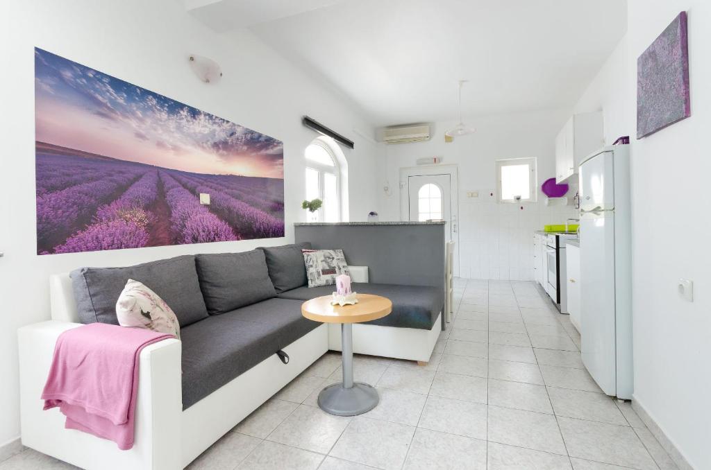 Posezení v ubytování Apartments Ines