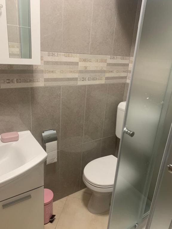 Łazienka w obiekcie Apartman Edin