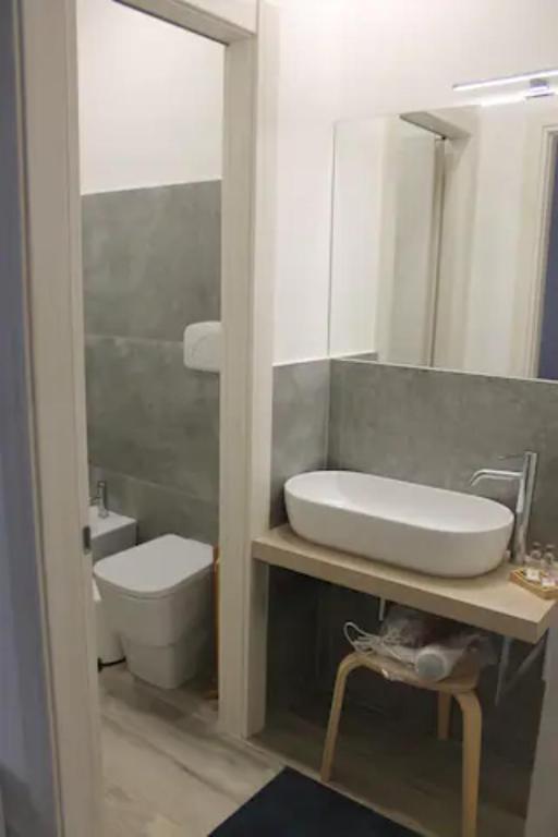 Koupelna v ubytování B&B CaselloA Suites