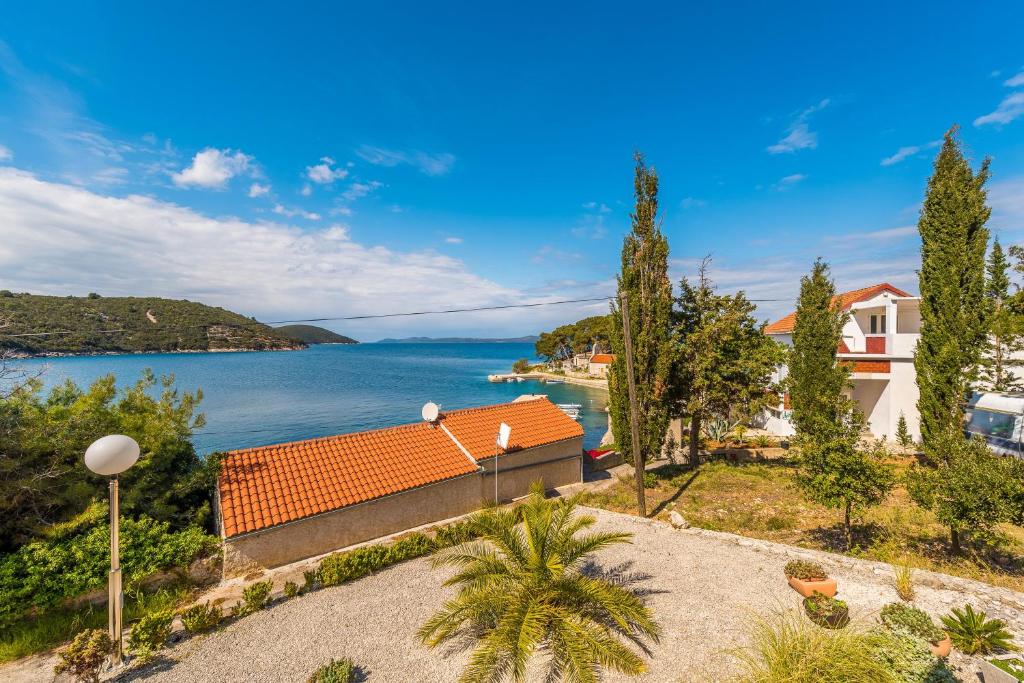 an image of a house with a view of the water at Apartment Anita in Savar