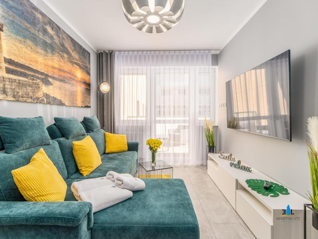 3L Apartments Kasprowicza 20AB free POOL, Sauna and GYM - Appartement Met Terras