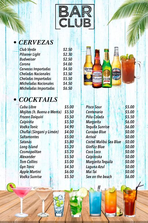 Nápoje v ubytování Hotel Casablanca CHIPIPE