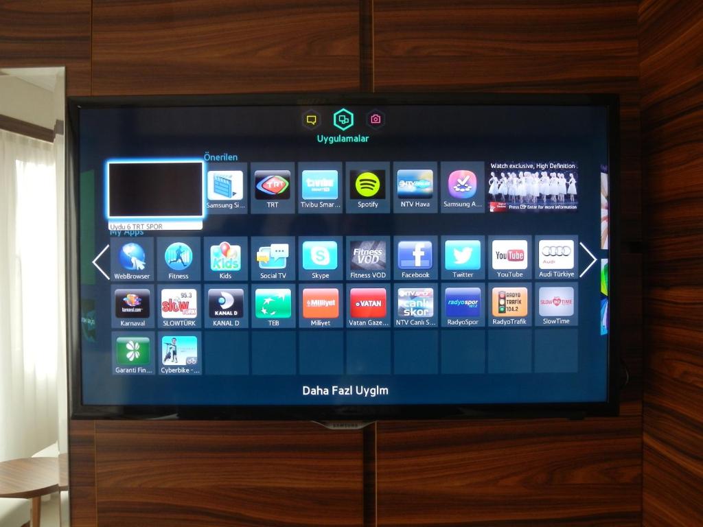 TV a/nebo společenská místnost v ubytování New House