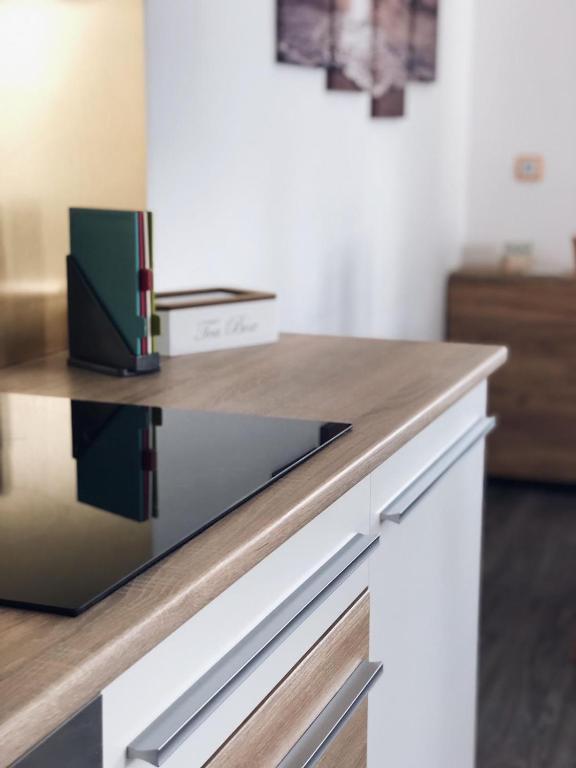 Kuchyň nebo kuchyňský kout v ubytování Apartment St. Pölten
