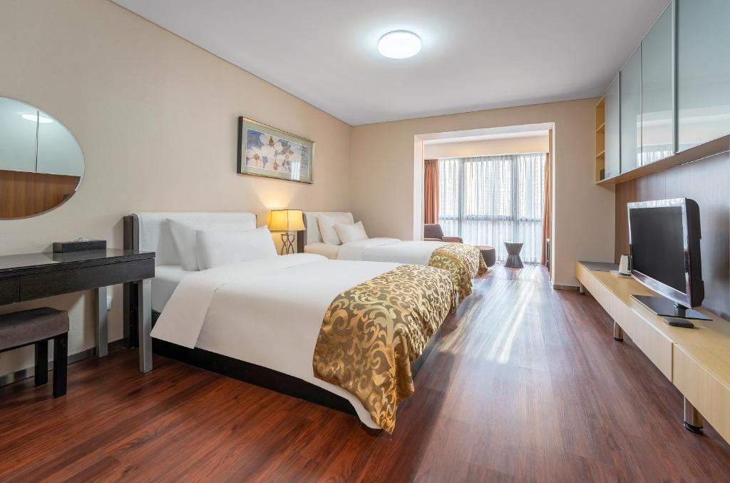 Qingdao Housing International Hotel - Budget Twin Room