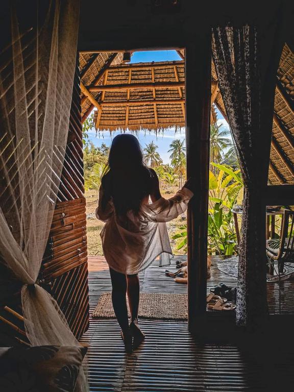 Os clientes hospedados em Tongo Hill Cottages