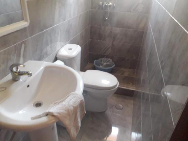Kúpeľňa v ubytovaní Vila. Dionysos