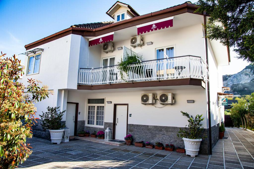 Budova, kde se bed and breakfast nachází