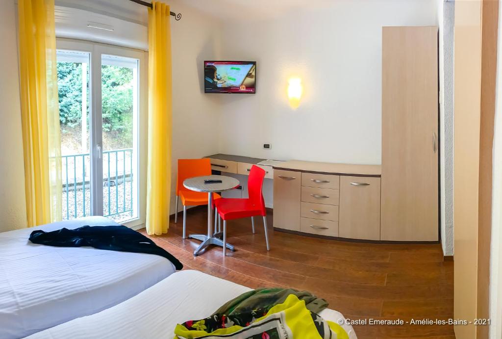 Appart'Hotel Castel Emeraude, Charme et Caractère - Comfort Twin Studio Without Balcony