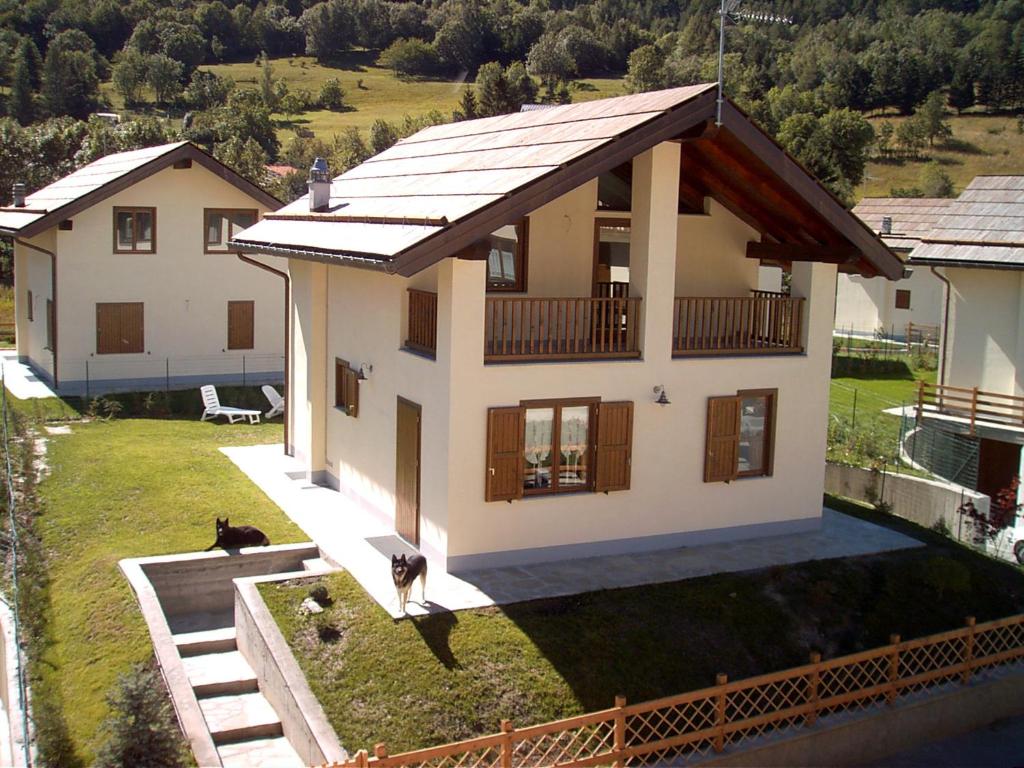 Budova, kde se bed and breakfast nachází