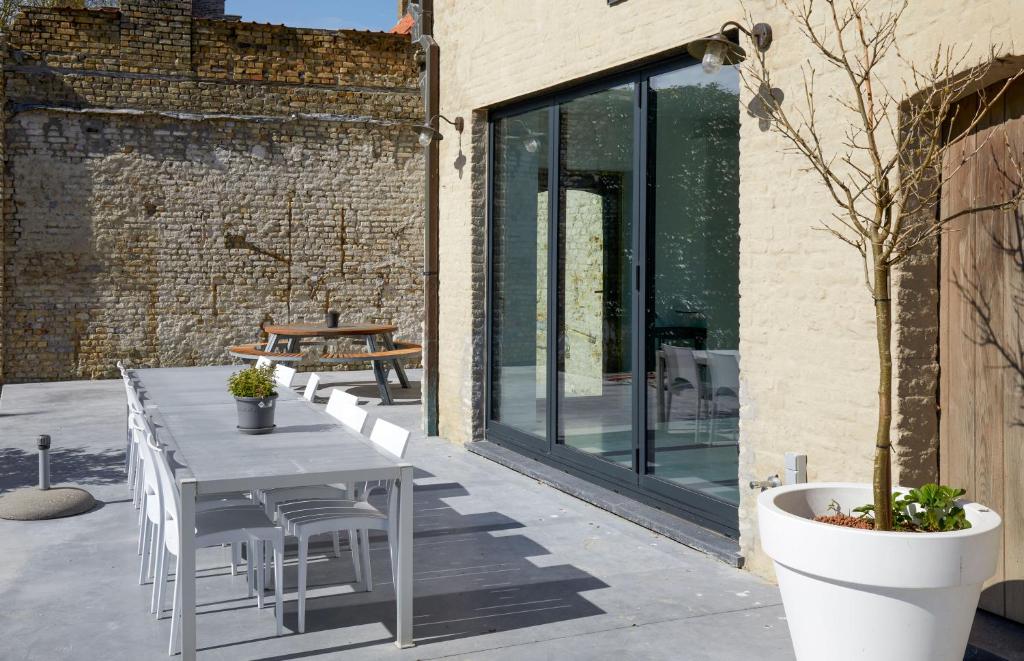 Patio nebo venkovní prostory v ubytování Bed and Breakfast Amma Erna