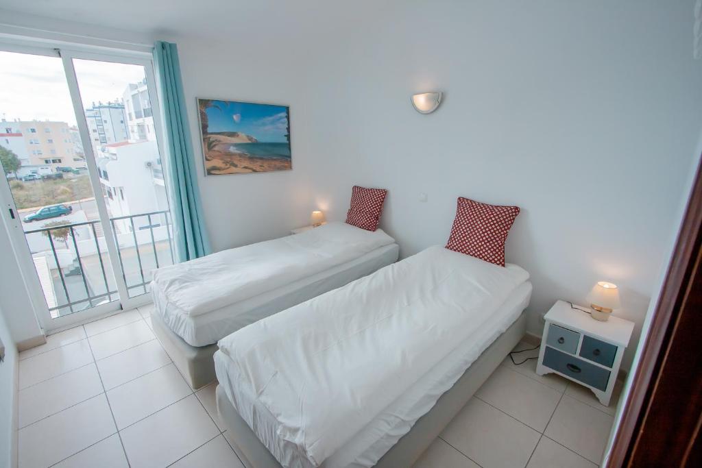 Postel nebo postele na pokoji v ubytování Apartamento Luztur