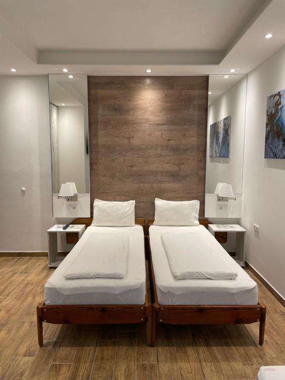 En eller flere senger på et rom på Villa i SPA Stević