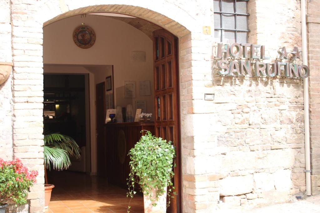 Exteriér nebo vchod ubytování Hotel San Rufino