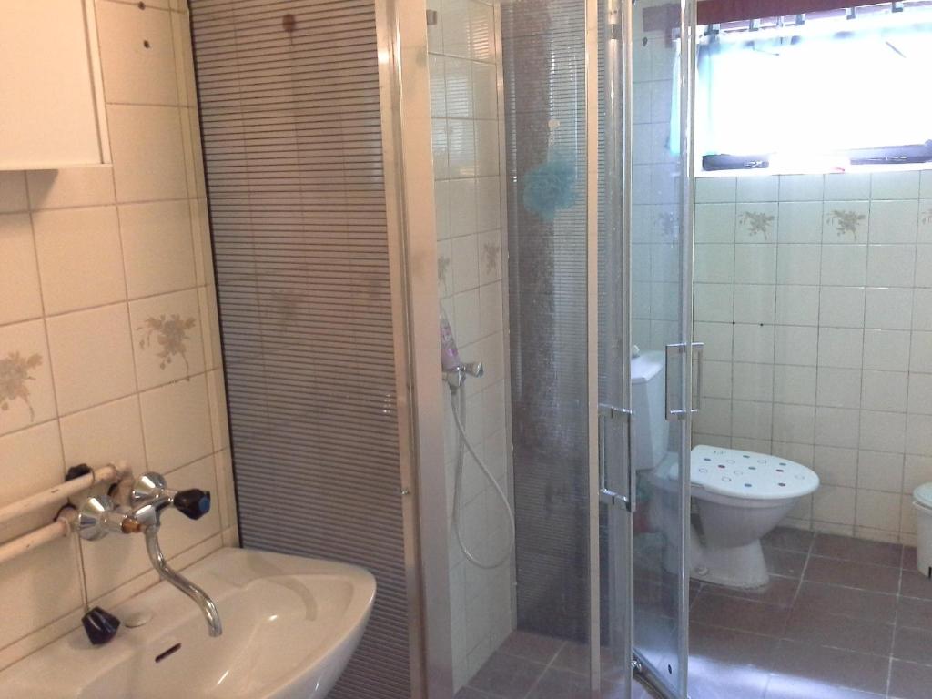 Kúpeľňa v ubytovaní Utulny privat