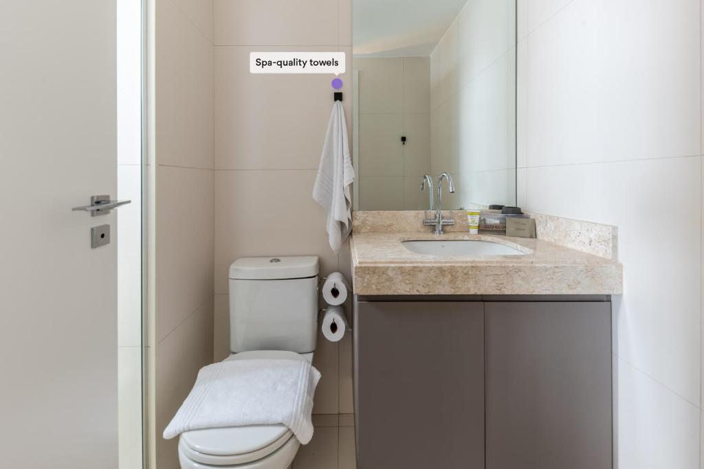  Apartamento mobiliado com vaga - Vila Olímpia