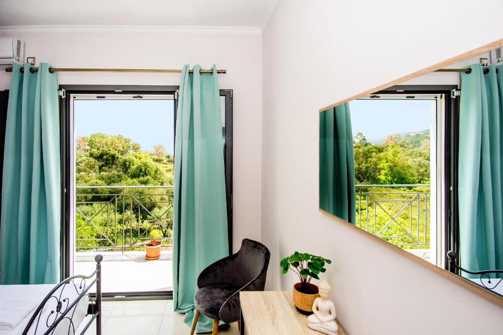 Balkón nebo terasa v ubytování Aella Apartment