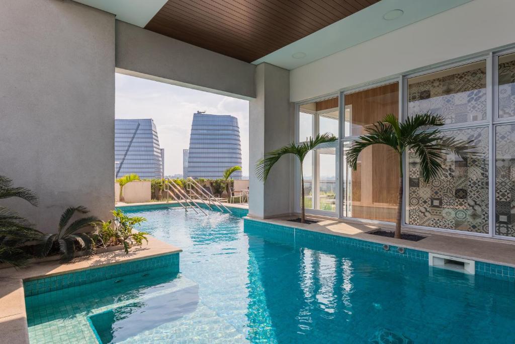  Apartamento mobiliado com vaga - Vila Olímpia
