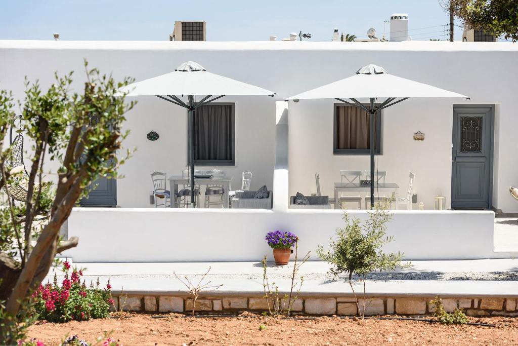 Patio lub wspólna przestrzeń na świeżym powietrzu w obiekcie Mediterranean Harmony